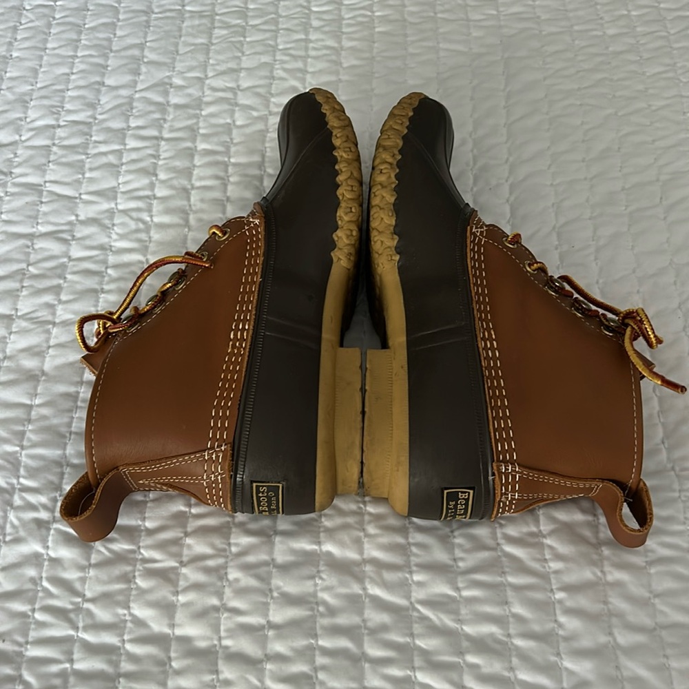 L.L. Bean 6” Boots, Men’s size 8 N - Picture 3 of 11